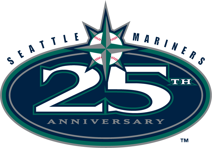 Seattle Mariners 2002 Anniversary Logo t shirts iron on transfers